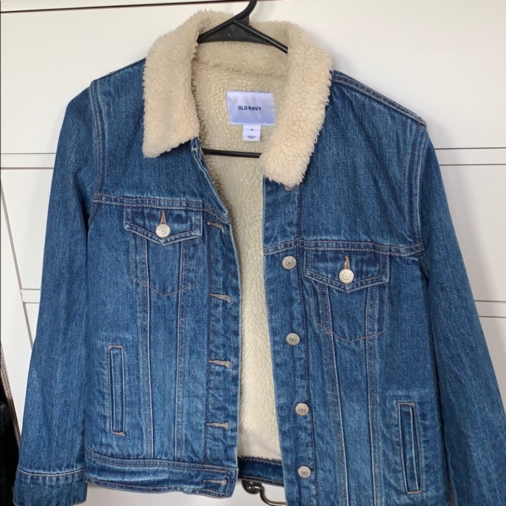 Sherpa Jean Jacket